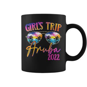 Girls Trip Aruba 2022 Sunglasses Summer Matching Group V2 Coffee Mug - Seseable