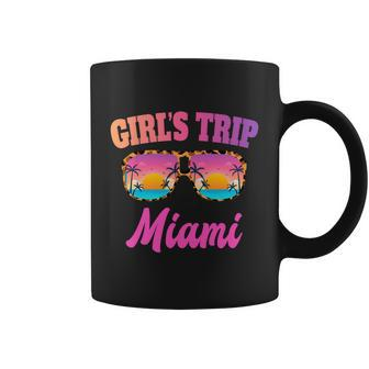 Girls Trip Miami 2022 For Girls Weekend Friends Gift Coffee Mug - Thegiftio UK