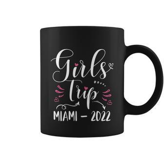 Girls Trip Miami 2022 Weekend Summer Vacation Birthday Party Gift Coffee Mug - Thegiftio UK