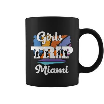 Girls Trip Miami Girls Friends Weekend Cool Gift Coffee Mug - Thegiftio UK