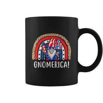 Gnome 4Th Of July Rainbow American Flag Coffee Mug - Monsterry CA