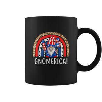 Gnome 4Th Of July Rainbow American Flag V2 Coffee Mug - Monsterry