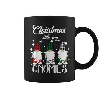 Gnome Family Christmas For Women Men - Buffalo Plaid Coffee Mug - Thegiftio UK