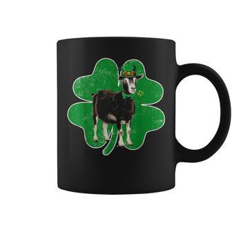 Goat Love Leprechaun Irish Shamrock St Patrick Day Coffee Mug - Thegiftio