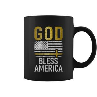 God Bless America Usa 4Th July Independence Gift Coffee Mug - Monsterry