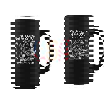 God Bless The Usa American Flag Patriotic Coffee Mug - Thegiftio
