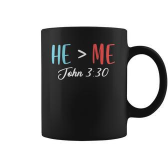 God Follower Jesus Believer Bible Verse Quotes John 330 Christian Coffee Mug | Mazezy