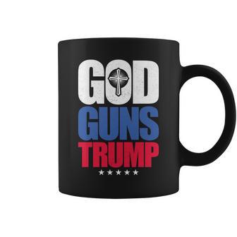 God Guns & Donald Trump V2 Coffee Mug - Monsterry CA