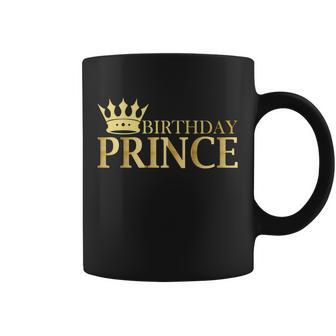 Gold Birthday Prince Limited Edition Coffee Mug - Thegiftio UK
