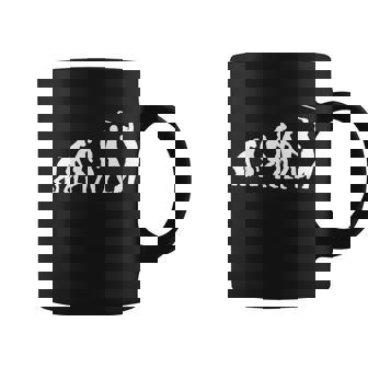 Golf Evolution Funny Golfer Coffee Mug - Monsterry