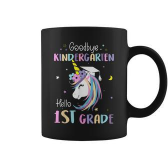 Goodbye Kindergarten Hello 1St Grade Graduation Unicorn Kids Coffee Mug - Seseable