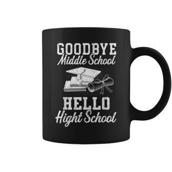 Goodbye Middle School Hello High School Senior Graduation Coffee Mug - Thegiftio UK