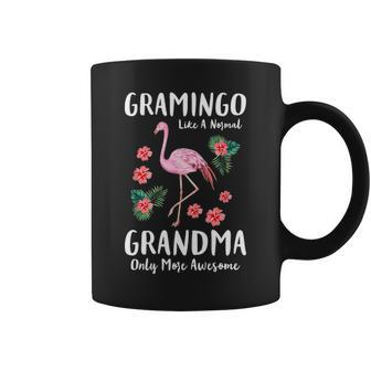 Gramingo Like A Normal Grandma Flamingo Lover Grandmother Coffee Mug - Thegiftio UK