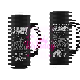 Grammy Of The Birthday Girl Cute Pink Matching Family Coffee Mug - Thegiftio UK