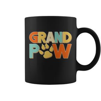 Grand Paw Funny Dog Grandpa Tshirt Coffee Mug - Monsterry AU