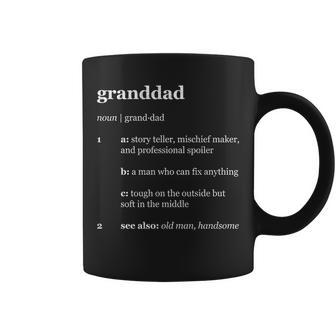 Granddad Noun Definition Tshirt Coffee Mug - Monsterry UK