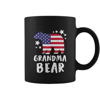 Grandma Bear Grandmother Funny 4Th Of July Coffee Mug - Monsterry CA