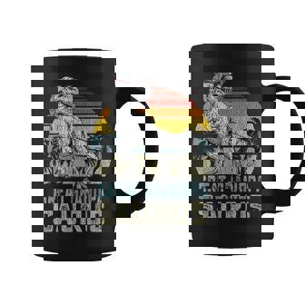Great Grandpasaurus T Rex Dinosaur Grandpa Saurus Family Coffee Mug - Thegiftio