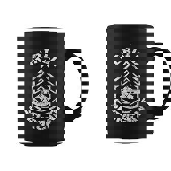Grill Sergeant Fathers Day Dad Grilling Bbq Barbecue Meaningful Gift Graphic Design Printed Casual Daily Basic Coffee Mug - Thegiftio UK