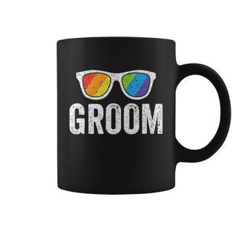 Groom Bachelor Party Lgbt Same Gay Wedding Husband Coffee Mug - Monsterry AU