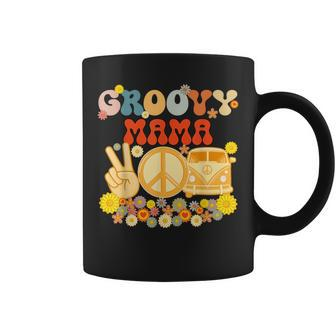 Groovy Mama Retro Matching Family Baby Shower Mothers Day Coffee Mug - Thegiftio UK