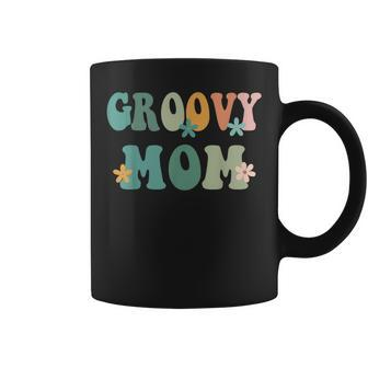Groovy Mom Retro Matching Family Baby Shower Coffee Mug - Thegiftio UK