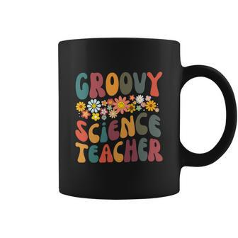 Groovy Science Teacher Retro Colorful Design Teaching Graphic Design Printed Casual Daily Basic Coffee Mug - Thegiftio UK