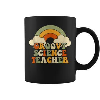 Groovy Science Teacher Retro Vintage Groovy Science Teacher Coffee Mug - Thegiftio UK