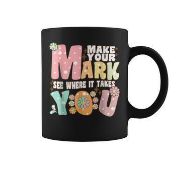 Groovy The Dot Day Make Your Mark See Where It Takes You Dot Coffee Mug - Thegiftio UK