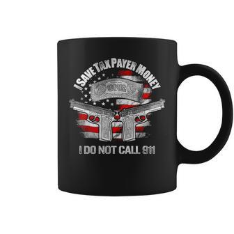 Gun Control I Save Tax Coffee Mug - Monsterry