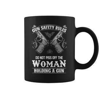 Gun Safety Rules Coffee Mug - Seseable