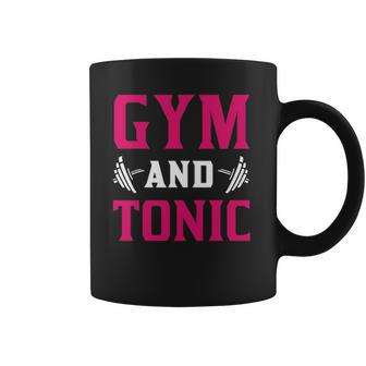 Gym And Tonic Workout Exercise Training Coffee Mug | Mazezy