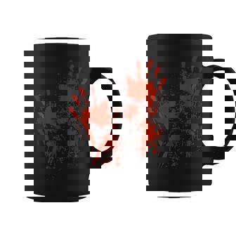 Halloween Blood Hands Costume Zombie Outfit Coffee Mug - Thegiftio