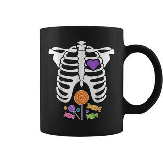 Halloween Candy Xray Skeleton Costume For Men Women Kid Boys Coffee Mug - Thegiftio UK