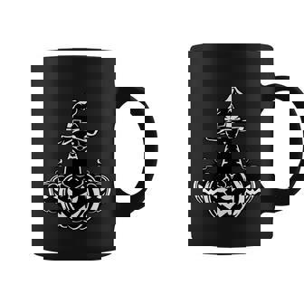 Halloween Cat Pumpkin Scary Pumpkin Black Cat Halloween V2 Coffee Mug - Thegiftio
