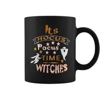 Halloween Costume Its Hocus Pocus Time Witches Cost Coffee Mug - Seseable