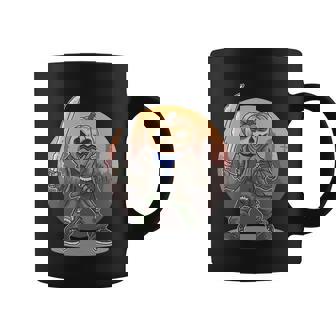 Halloween Cute Pumpkin Killer Graphic Design Printed Casual Daily Basic Coffee Mug - Thegiftio