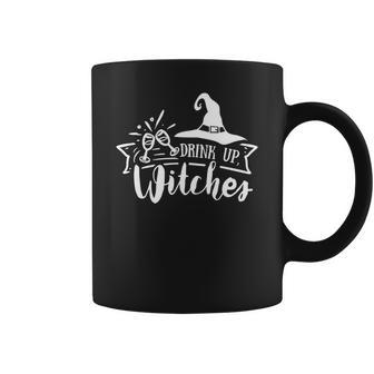 Halloween Drink Up Witches White Version Coffee Mug - Seseable