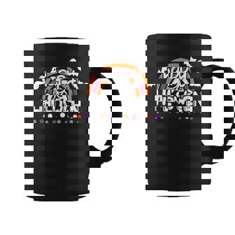 Halloween Funny Boho Rainbow Happy Halloween Coffee Mug - Thegiftio