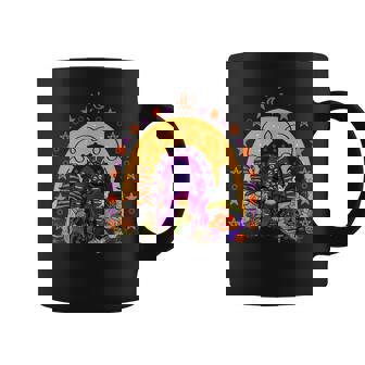 Halloween Gnomes Cute Witch Gnome Thanksgiving Fall Rainbow  V20 Coffee Mug