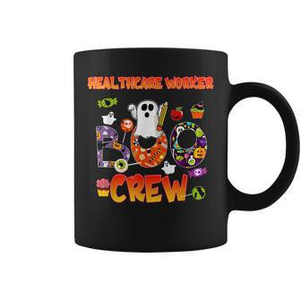 Halloween Healthcare Worker Boo CrewHealthcare Worker Coffee Mug - Seseable