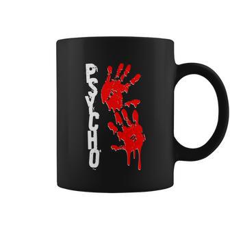 Halloween Horror Psycho Hand Prints Graphic Design Printed Casual Daily Basic Coffee Mug - Thegiftio UK