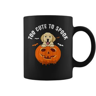 Halloween Labrador Too Cute To Spook Pumpkin Costume Coffee Mug - Thegiftio UK