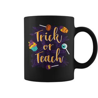 Halloween Outfit For Teachers Trick Or Teach Halloween  Coffee Mug