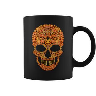 Halloween Pumpkin Skull Funny Costume Gifts Kids Boys Men Coffee Mug - Thegiftio UK