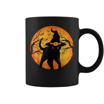Halloween Scary Black Cat Boys Girls Kids Halloween Coffee Mug - Seseable