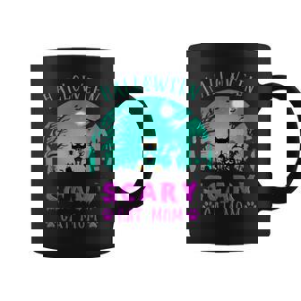Halloween Scary Cat Mom Halloween Cat Mom Costume Coffee Mug - Thegiftio