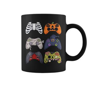 Halloween Skeleton Zombie Gaming Controllers Mummy Boys Kids V2 Coffee Mug - Thegiftio UK
