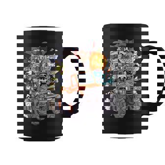 Halloween Skeleton Zombie Monster Truck Vampire Boys Kids Coffee Mug - Thegiftio