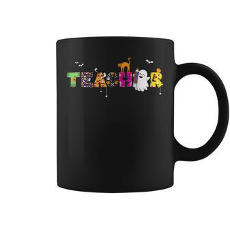Halloween Teacher For Women Halloween Teaching Coffee Mug - Thegiftio UK